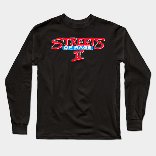 Streets of Rage 2 Long Sleeve T-Shirt by SNEShirts